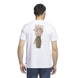 ADIDAS MEN'S GOLF GRAPHIC TEE - WHITE