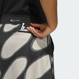 ADIDAS WOMEN'S MARIMEKKO 15" SKORT - BLACK