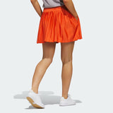 ADIDAS WOMEN'S ULTIMATE365 TOUR PLEATED 15" GOLF SKORT - PRELOVED RED