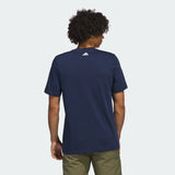 ADIDAS MEN'S GOLF TEE - NAVY