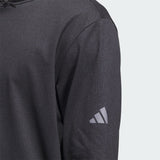 ADIDAS MEN'S LIGHTWEIGHT HOODIE - Black / Grey Six