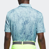 ADIDAS MEN'S SUN ENERGY GOLF POLO SHIRT - Semi Flash Aqua