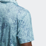 ADIDAS MEN'S SUN ENERGY GOLF POLO SHIRT - Semi Flash Aqua
