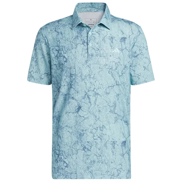 adidas Sun Energy Golf Polo Shirt - Blue adidas Sun Energy Golf Polo Shirt - Blue