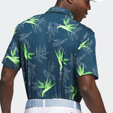ADIDAS MEN'S OASIS MESH GOLF POLO SHIRT - Artic Night