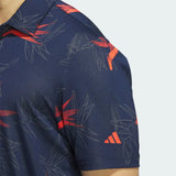 ADIDAS MEN'S ULTIMATE365 OASIS MESH GOLF POLO SHIRT - COLLEGIATE NAVY