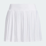 ADIDAS WOMEN'S ULTIMATE365 TOUR PLEATED 15-INCH GOLF SKORT - White