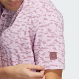 ADIDAS MEN'S GO-TO CAMO-PRINT GOLF POLO SHIRT