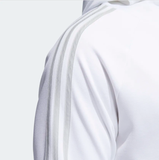 ADIDAS MEN'S 3-STRIPES COLD.RDY GOLF HOODIE JACKET - WHITE