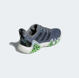 ADIDAS MEN'S CODECHAOS 22 GOLF SPIKELESS SHOES - Grey Three / Core Black / Beam Green