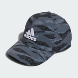 ADIDAS MEN'S TOUR PRINT GOLF HAT - BLACK