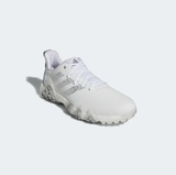 ADIDAS MEN'S CODECHAOS 22 GOLF SPIKELESS SHOES - Cloud White / Silver Metallic / Grey Two