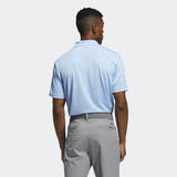 ADIDAS MEN'S PERFORMANCE PRIMEGREEN GOLF POLO SHIRT - CLEAR SKY