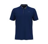 UNDER ARMOUR MEN'S TECH GOLF POLO - Bauhaus Blue / Pitch Gray