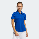 ADIDAS WOMEN'S PERFORMANCE PRIMEGREEN GOLF POLO SHIRT - COLLEGIATE ROYAL