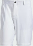 ADIDAS MEN'S ULTIMATE365 3-STRIPES GOLF SHORTS - WHITE