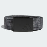 ADIDAS MEN'S REVERSIBLE STRETCH GOLF BELT - BLACK