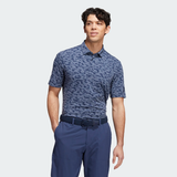 ADIDAS MEN'S COURSE MAP GOLF POLO SHIRT - COLLEGIATE NAVY / CREW NAVY