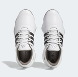 ADIDAS MEN'S TOUR360 22 BOOST GOLF SHOES - Cloud White / Core Black / Silver Metallic