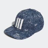ADIDAS MEN'S 3-STRIPES PRINTED TOUR GOLF HAT - Collegiate Navy