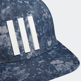ADIDAS MEN'S 3-STRIPES PRINTED TOUR GOLF HAT - Collegiate Navy