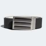 ADIDAS MEN'S 3-STRIPES TOUR REVERSIBLE GOLF BELT - BLACK/WHITE