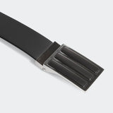ADIDAS MEN'S 3-STRIPES TOUR REVERSIBLE GOLF BELT - BLACK/WHITE