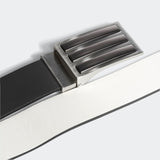 ADIDAS MEN'S 3-STRIPES TOUR REVERSIBLE GOLF BELT - BLACK/WHITE