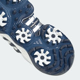 ADIDAS MEN'S TOUR360 22 GOLF SHOES - Cloud White / Collegiate Navy / Silver Metallic