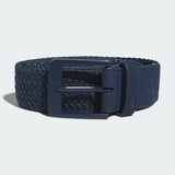 ADIDAS MEN'S BRAIDED STRETCH GOLF BELT - Collegiate Navy