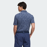 ADIDAS MEN'S COURSE MAP GOLF POLO SHIRT - COLLEGIATE NAVY / CREW NAVY