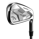 CALLAWAY APEX 19 PRO FORGED IRONS 4-PW STEEL SHAFT REGULAR FLEX