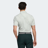 ADIDAS MEN'S COURSE MAP GOLF POLO SHIRT - LINEN GREEN / SHADOW GREEN / HEMP