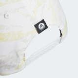 ADIDAS MEN'S TOUR PRINT GOLF HAT - WHITE
