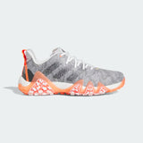 ADIDAS MEN'S CODECHAOS 22 SPIKELESS GOLF SHOES - Cloud White / Grey Six / Solar Red