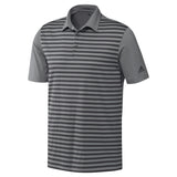 ADIDAS MEN'S ULTIMATE365 WIDE STRIPE GOLF POLO SHIRT