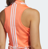 ADIDAS WOMEN'S FLORAL SLEEVELESS DRESS - CORAL FUSION