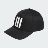 ADIDAS MEN'S 3-STRIPES TOUR GOLF HAT - BLACK