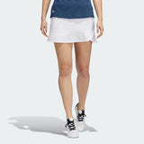 ADIDAS WOMEN'S FRILL GOLF SKORT - WHITE