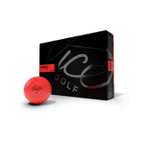 VICE PRO PLUS GOLF BALLS - NEON RED (3 DOZEN)