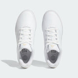 ADIDAS WOMEN'S RETROCROSS SPIKELESS GOLF SHOES - Cloud White / Sand Strata / Gum