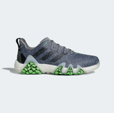 ADIDAS MEN'S CODECHAOS 22 GOLF SPIKELESS SHOES - Grey Three / Core Black / Beam Green