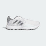 ADIDAS MEN'S S2G SL WIDE GOLF SHOES - Cloud White / Matte Silver / Grey Three