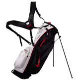 NIKE SPORT LITE GB PLATINUM STAND GOLF BAG - BLACK/GREY/RED