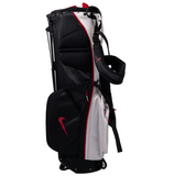 NIKE SPORT LITE GB PLATINUM STAND GOLF BAG - BLACK/GREY/RED
