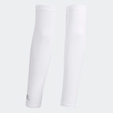 ADIDAS AEROREADY UV ARM GOLF SLEEVE - WHITE