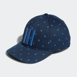 ADIDAS MEN'S ALLOVER PRINT SHIELD GOLF HAT - CREW NAVY