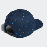 ADIDAS MEN'S ALLOVER PRINT SHIELD GOLF HAT - CREW NAVY