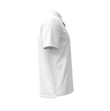 UNDER ARMOUR MEN'S TECH GOLF POLO - WHITE / GRAPHITE