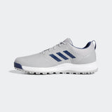 ADIDAS MEN'S CP TRAXION SPIKELESS GOLF SHOES - GREY TWO / TECH INDIGO / CLOUD WHITE
